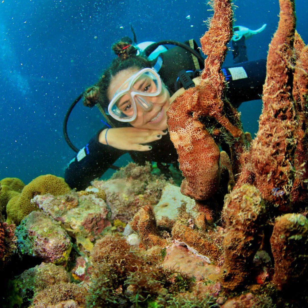 “Me gusta mucho viajar y el buceo es una herramienta muy importante para mí, hoy estoy en Brasil pero si el día de mañana quiero ir a otro país cuento con una salida laboral”