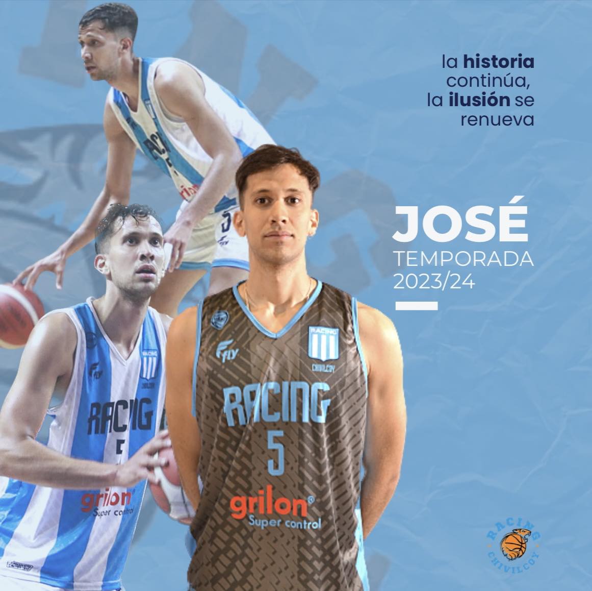 Dos nuevas renovaciones para Racing de Chivilcoy a Fernández se le sumó José Peralta