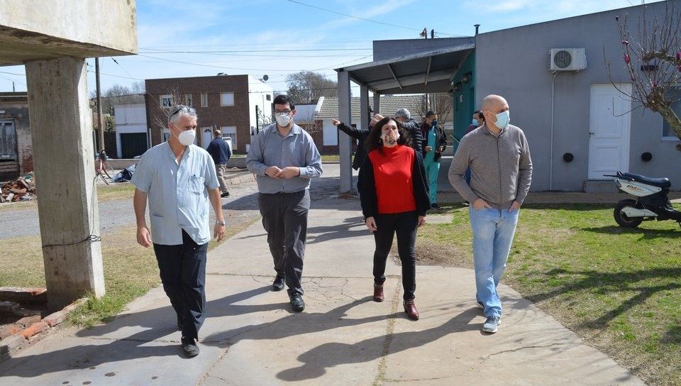 Visita a Alberti
Di Nápoli destacó el trabajo del municipio para evitar la propagación del Covid-19