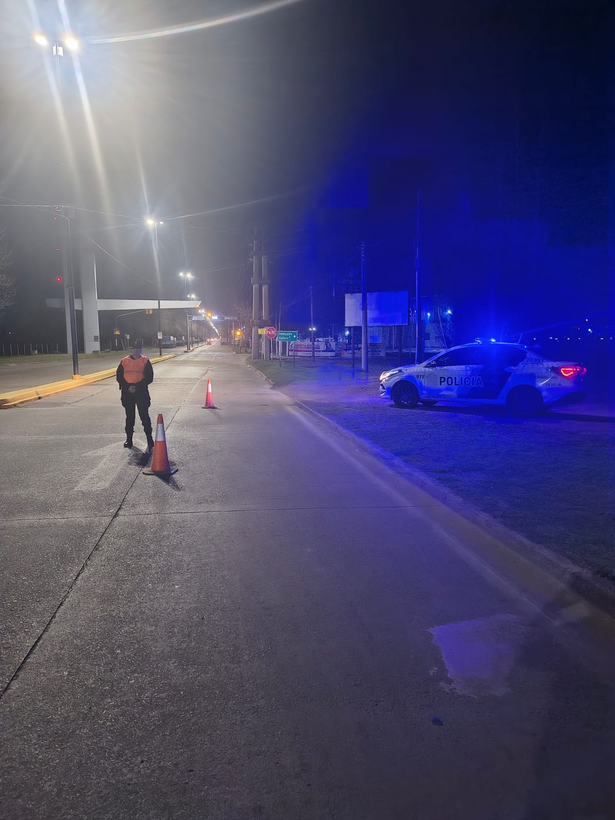 Controles sorpresivos en accesos a Chivilcoy y Moquehuá