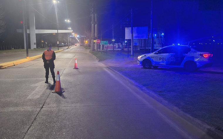 Controles sorpresivos en accesos a Chivilcoy y Moquehuá