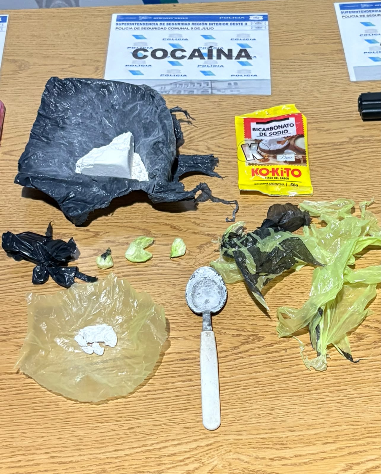 9 de Julio: secuestraron casi 100 gramos de cocaína y hay un aprehendido
