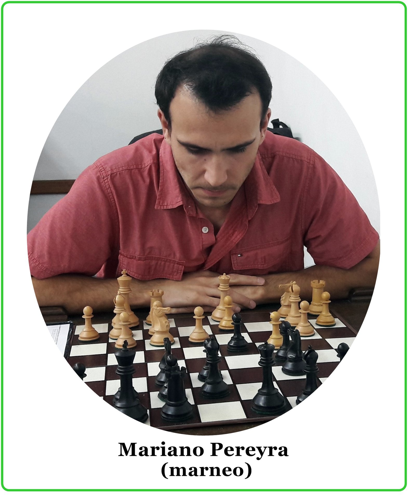 Ajedrez
Mariano Pereyra y una nueva victoria local ‘On Line’