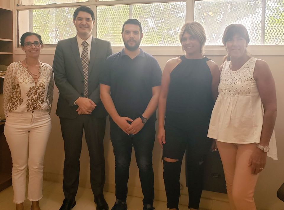 Visitas de articulación 
Reunión del Área de Niñez, Adolescencia y Familia con el Fiscal General Adj