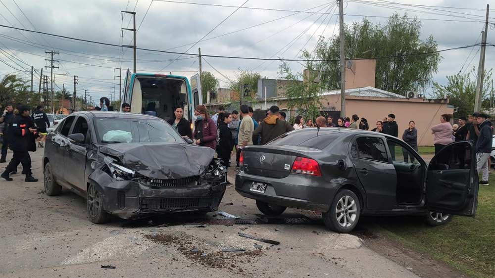 Cañuelas: cuatro heridos en dos choques sobre la Ruta 205