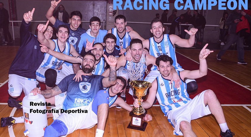 Básquet 
Racing Campeón del Torneo Apertura de Primera División