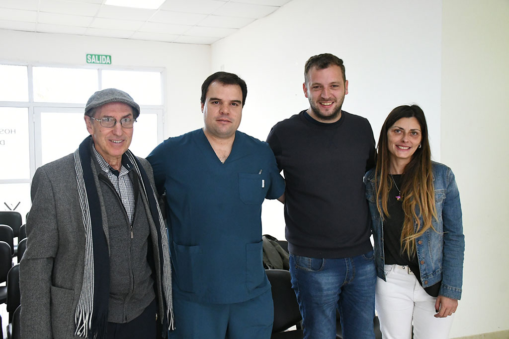 Presentaron el equipo de digitalización de placas de rayos- X adquirido para el Hospital de Moquehuá