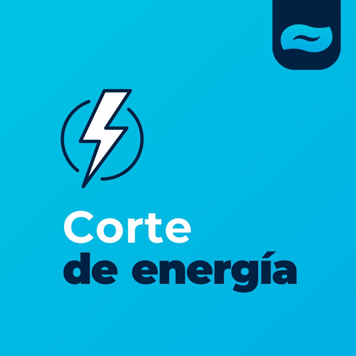 Un corte de energía afecta el servicio de agua en sectores de la ciudad