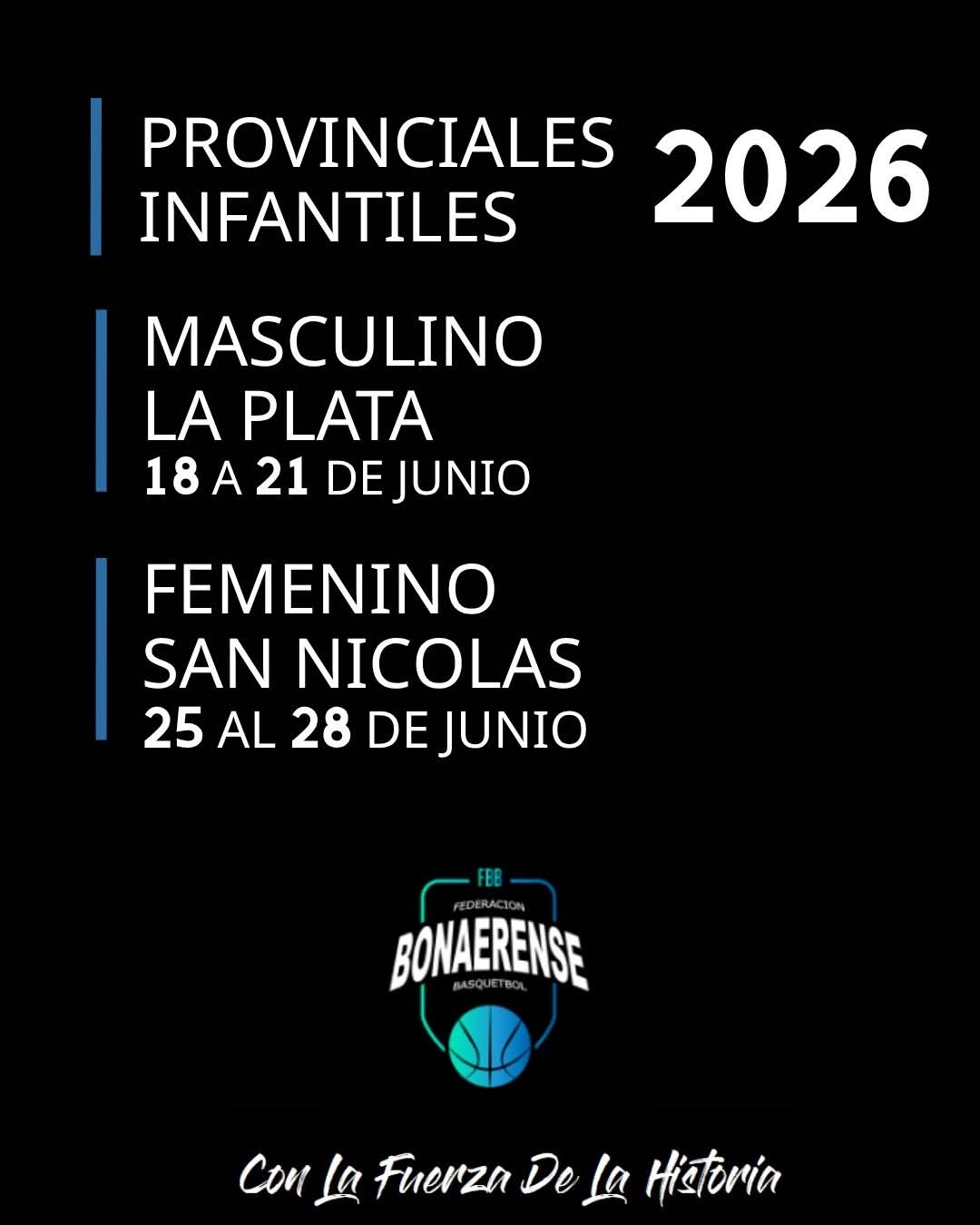 El Provincial de Infantiles tiene fecha y se jugará en junio