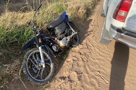 Hallan una moto que fue hurtada en la ciudad de Bragado