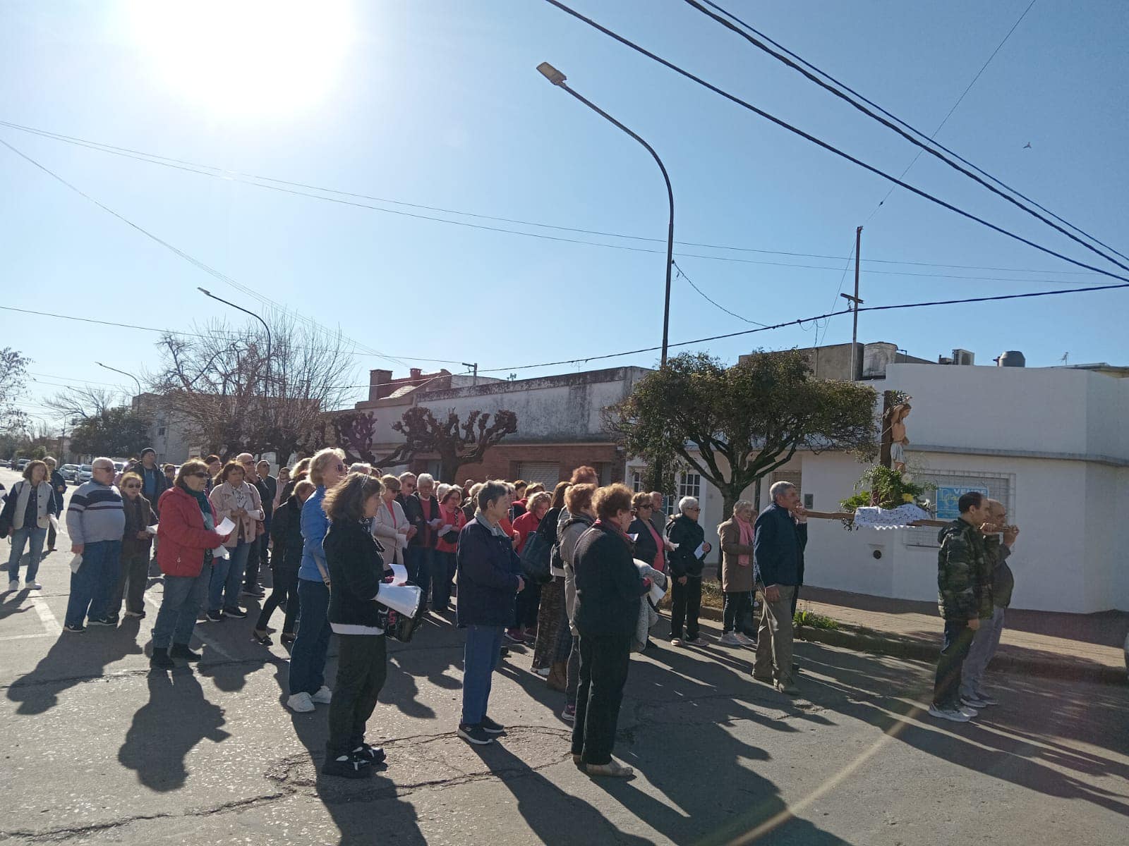 “En el Centro Misionero se inauguró una Ermita,  donde va a estar el santo las 24 horas del día a disposición de aquellos que pasan y necesitan pedir por su salud o la de sus seres queridos”