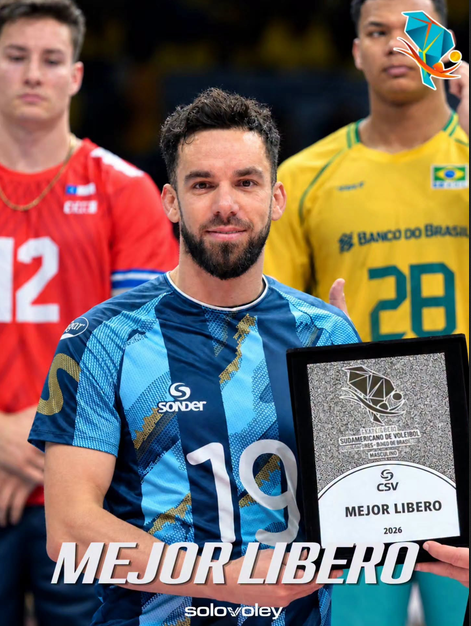 Argentina al Mundial 2027: Subcampeonato sudamericano y distinción para el chivilcoyano Franco Massimino