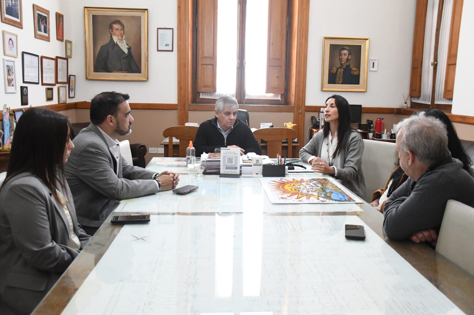 Guillermo Britos recibió a diputados del bloque Nuevos Aires en Chivilcoy