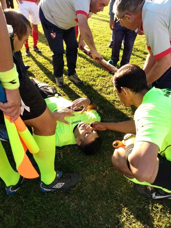 Fútbol 
Independiente y El Linqueño en suspenso…el ‘rojo’ ganaba por la mínima pero se suspendió por