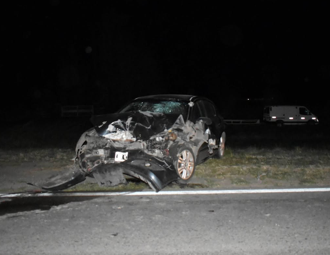 Triple choque sobre ruta 5 deja varios heridos a la altura de Chivilcoy