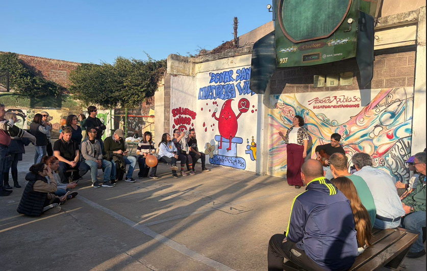 Descubrieron el cartel oficial de la Plaza ‘Luis Alberto Spinetta’