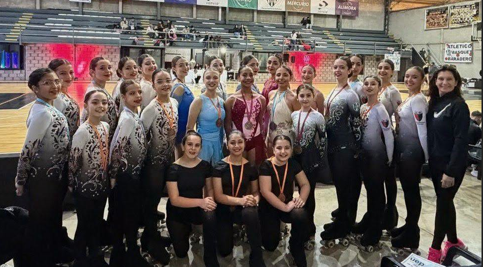 Destacado desempeño del patín artístico local: 24 podios para Chivilcoy en el Open Baradero