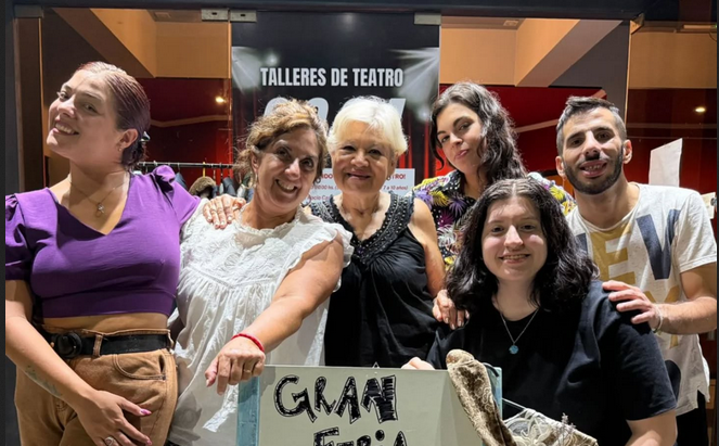 “Mis proyectos siempre se van transformando, no es nada acabado si no que va modificándose y se complementa con el público”, manifestó Ornella Martínez Marcelo.
