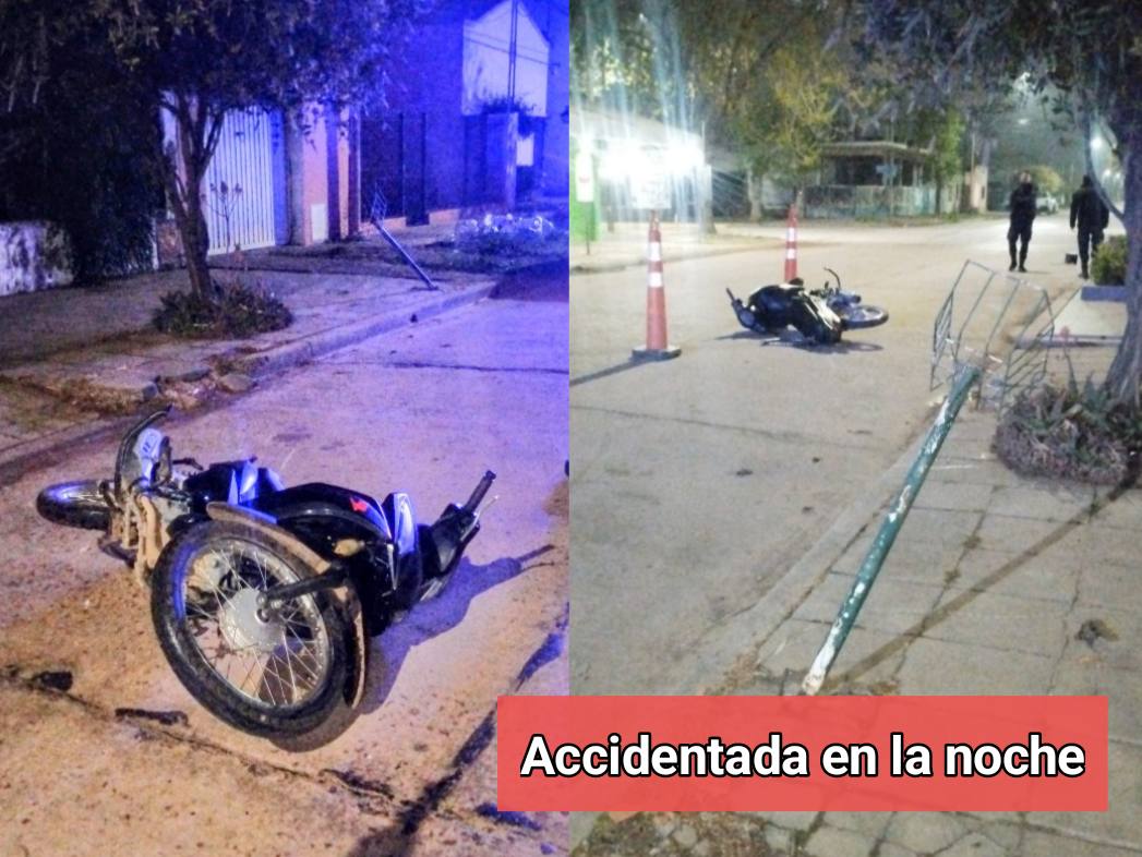 Chacabuco: se registró un choque en la zona céntrica de la ciudad
