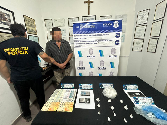 “Con la detención de Gallardo se corta mucho la venta al menudeo como asimismo también es un llamado de atención a otras personas que quieran cometer esta clase de delitos”