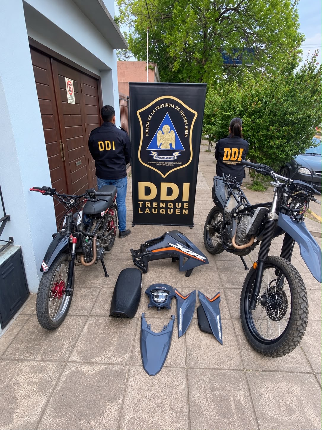 Trenque Lauquen: la D.D.I. recuperó en Carlos Casares una moto robada en América