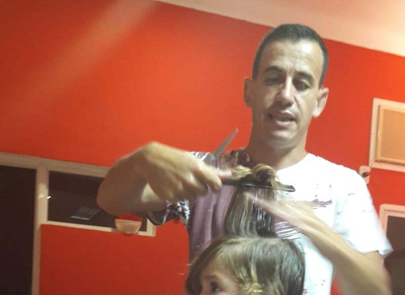 Oriento más mi trabajo a la atención de niños y niñas pero también a todo el grupo familiar