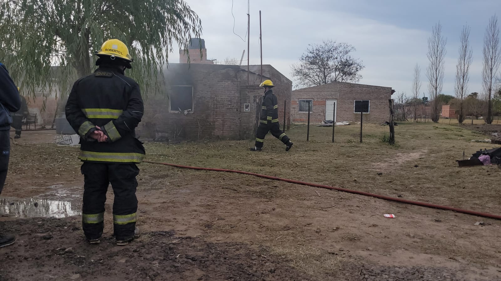 Falleció el hombre que sufrió graves lesiones en el incendio de su vivienda