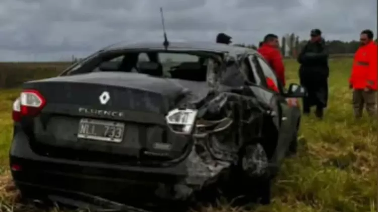 Azul: chocaron un camión y un auto en la Ruta 3 y una nena de 5 años resultó ilesa