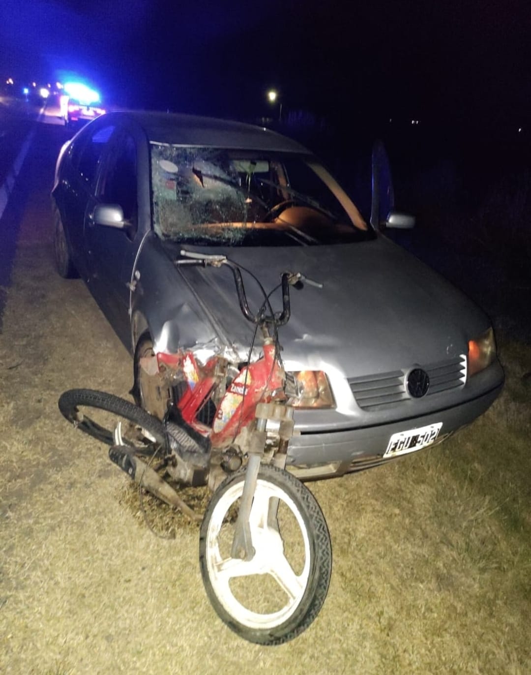 Un motociclista perdió la vida tras choque con un automóvil en la Ruta Provincial Nº 30