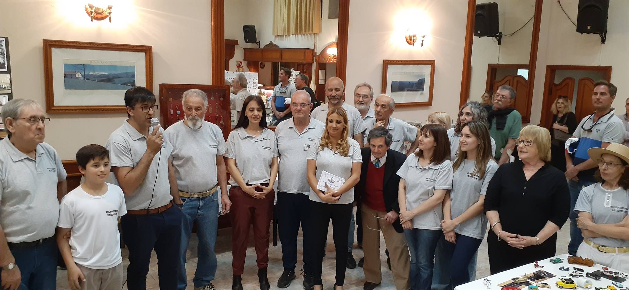 “En 13 años logramos formar la Asociación, este año con 32 coleccionistas presentando sus muestras. La verdad que crecimos mucho en poco tiempo”