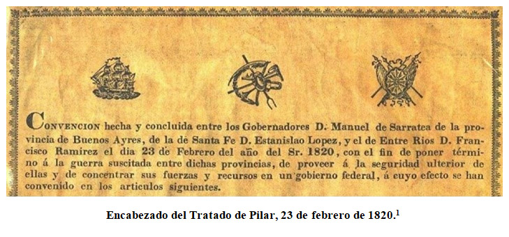 EFEMÉRIDES DEL MES DE FEBRERO: BICENTENARIO DE LA ANARQUÍA DEL AÑO 20. FEBRERO
