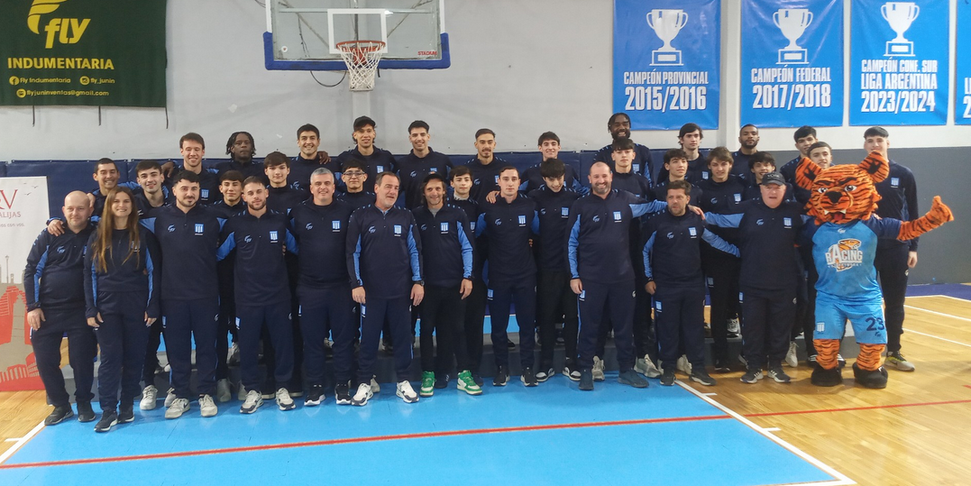 Racing Club presentó al plantel que lo representará en la Liga Nacional 2025/26