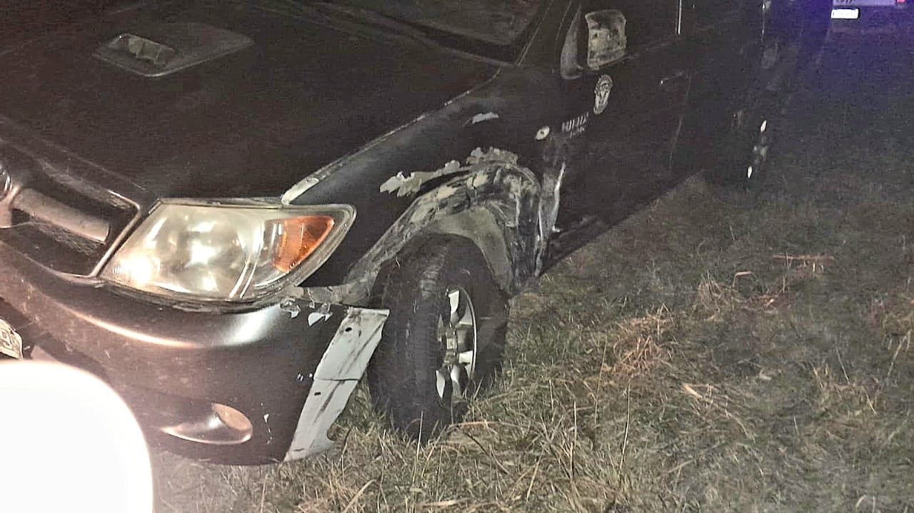 Una camioneta y un camión colisionaron en la Ruta Provincial Nº 51.