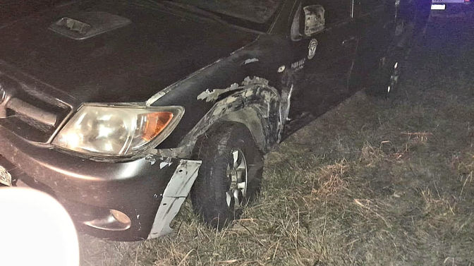 Una camioneta y un camión colisionaron en la Ruta Provincial Nº 51.