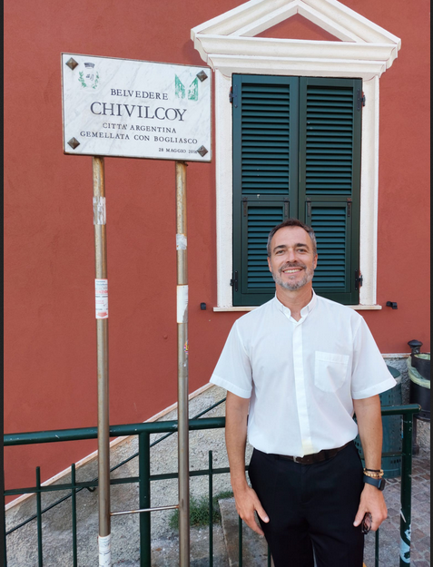 “Volver a mi ciudad es una enorme felicidad. Chivilcoy es mi lugar y la Parroquia del Carmen es muy significativa para mí”