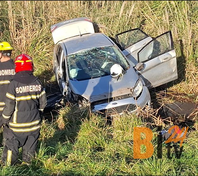 Tragedia en la ruta 5: una mujer falleció tras un violento despiste y vuelco