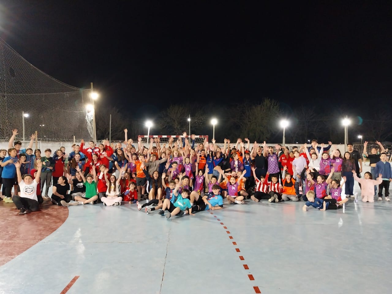 Se realizó la primera Mini Liga Municipal de Handball