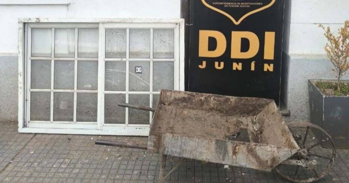 Junín: recuperaron elementos robados en calle Chile y hay un hombre aprehendido