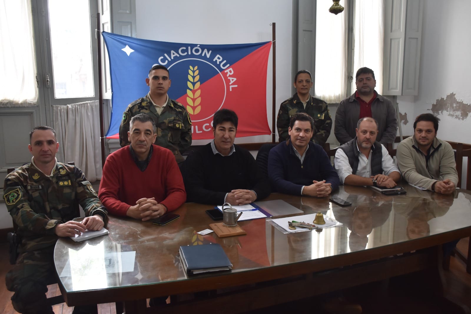 Maximiliano Tonello: “Es muy importante este trabajo conjunto para fortalecer la seguridad rural del Partido”