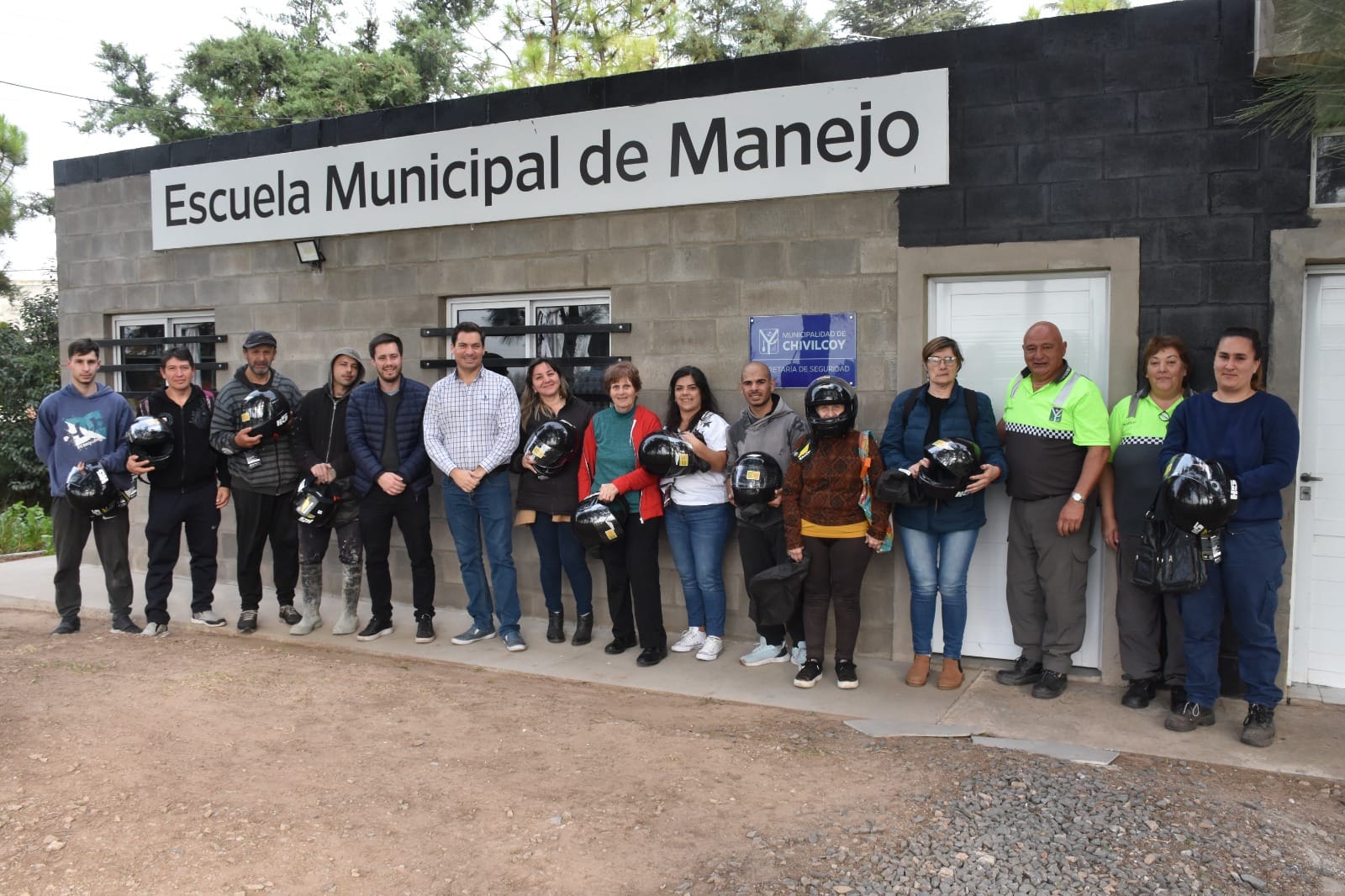 En Chivilcoy ya se llevan entregados alrededor de 6000 cascos a motociclistas