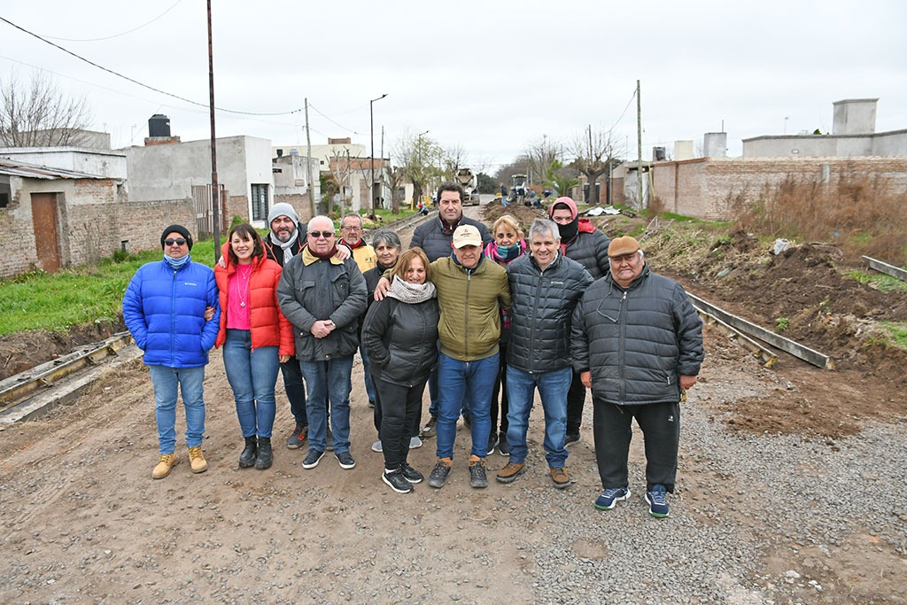 “Cada vez que mostramos un inicio o finalización de obra es una alegría porque todo tiene su origen en el compromiso asumido con los vecinos”