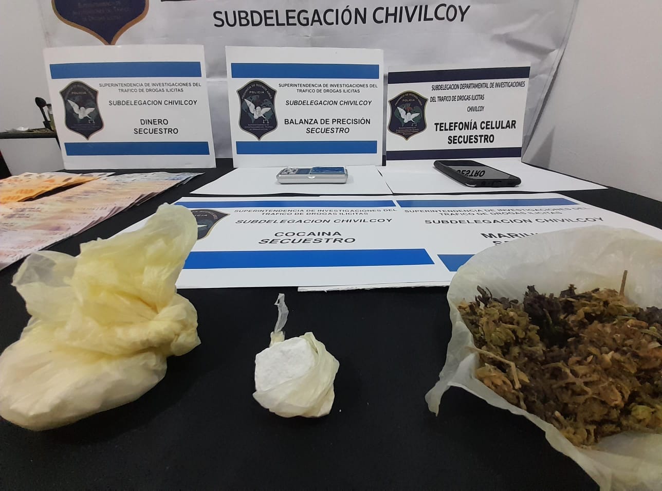 Drogas Ilícitas: Un remisero detenido por comercializar estupefacientes