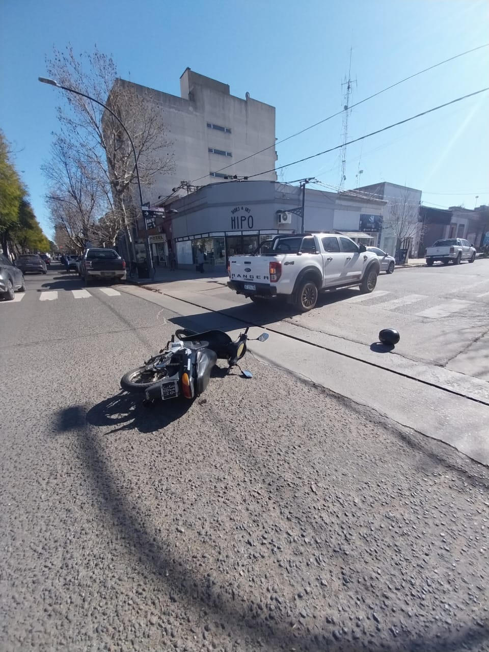 Un martes accidentado en Chivilcoy con varios siniestros viales en diferentes puntos de la ciudad.