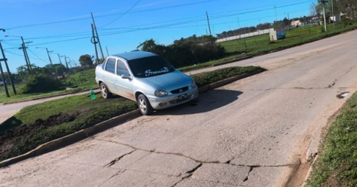 San Pedro: chocó contra una rotonda ebrio y tres acompañantes fueron hospitalizados