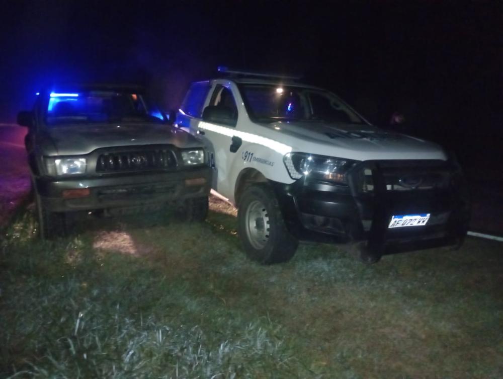 Persecución y detención en la Ruta Nacional Nº 5