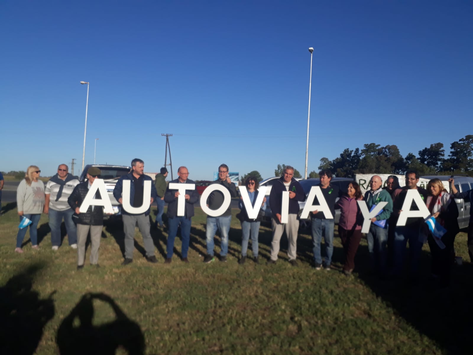 “Esperemos que el acto trascienda y las autoridades tomen conciencia que las obras deben hacerse”