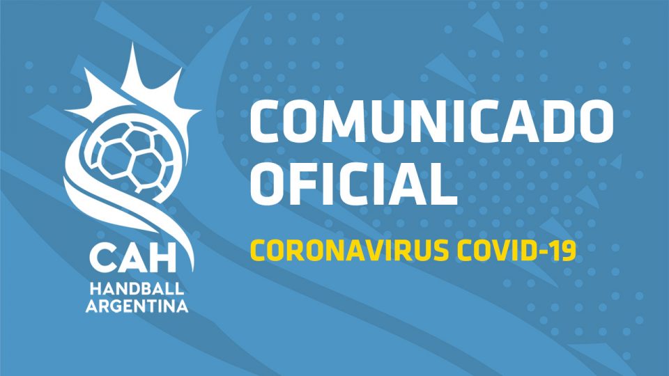 Handball
Comunicado respecto de actividad nacional en relación al Coronavirus COVID-19