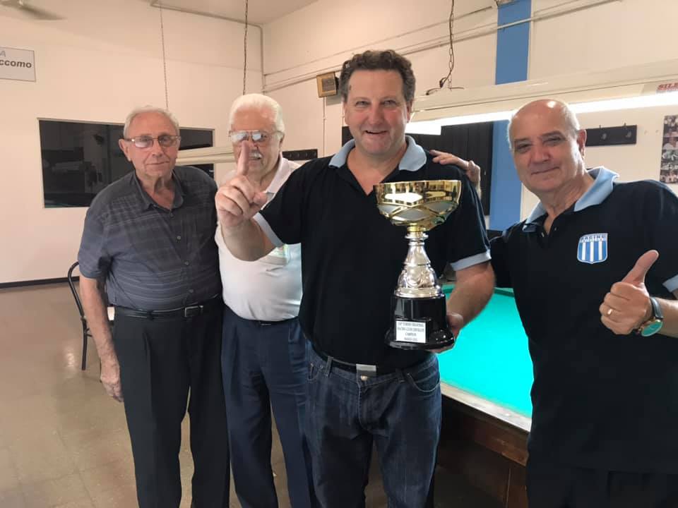 Billar
Solamente pudo jugarse una fecha Regional y fue ganada por Roberto Trebellini