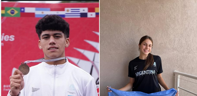 Juanita Fernández cuarta y Angel Ortiz octavo en el Campeonato Iberoamericano U 18