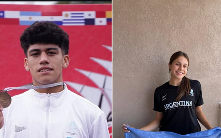 Juanita Fernández cuarta y Angel Ortiz octavo en el Campeonato Iberoamericano U 18